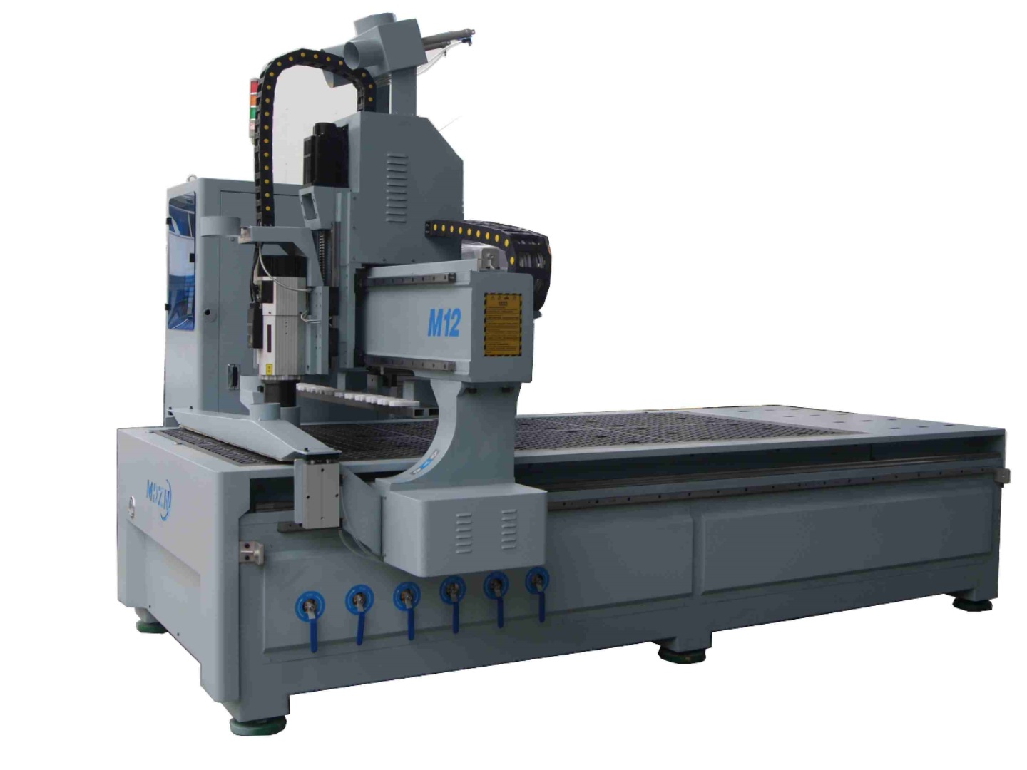 Fresadora CNC básica M12 de alta resistencia con husillo refrigerado por aire.